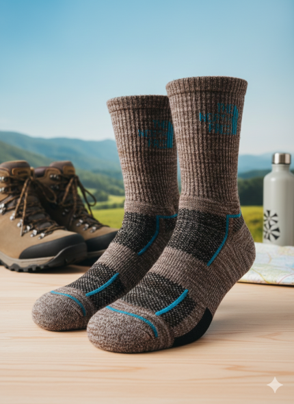 جوراب نورث فیس مدل COOLMAX Warm Trek